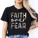 Faith Over Fear Shirt, Christian Mom Shirt, Godly Woman Shirt