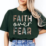 Faith Over Fear Shirt, Christian Mom Shirt, Godly Woman Shirt