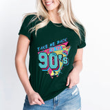 Take Me Back To The 90's T-Shirt, 80’s Shirt, 90's Music Party Shirt, 80's Kid Shirt