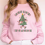 Rockin Around the Classroom Sweatshirt, Teacher Christmas Shirt, Retro Xmas Tee