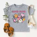 Second Grade T-Shirt, Back To School Shirt, 1st Day of School Tee, Hello Second Grade Tee