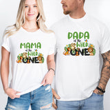 Wild One Onesie, First Birthday Bodysuit, Safari Birthday Tees