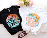 Sun Sand And A Drink In My Hand Shirt, A Ring On My Hand Shirt