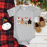 Christmas Chicken Sweatshirt, Merry Chickmas Shirt, Chicken Lover Shirt