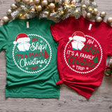 Family Name Christmas Cruise 2025 Shirt, Custom Christmas Cruise 2025 Shirt