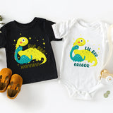 Custom Dinosaur Family Shirt, Big Bro Saurus Shirt