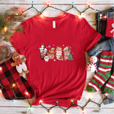 Christmas Santa Coffee Sweatshirt, Peppermint Iced Latte Sweatshirt