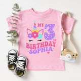 Matching Family Birthday Shirts for Unicorn Party