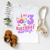 Matching Family Birthday Shirts for Unicorn Party