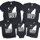 Wolf Pack Shirts, Family Wolf Pack Tees