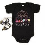 Daddy's Sunshine Onesie, Cute Father's Day Baby Onesie