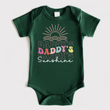 Daddy's Sunshine Onesie, Cute Father's Day Baby Onesie