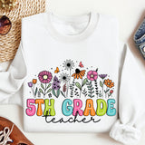 Flower Teacher Shirt, Teacher Shirts, Teacher T-Shirt