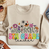 Flower Teacher Shirt, Teacher Shirts, Teacher T-Shirt