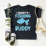 Daddy's Fishing Buddy Toddler Shirt, Father's Day Bodysuit