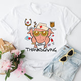 Nurse Thanksgiving Shirt, Thankful Nurse Tee