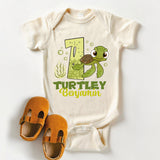 Turtley Birthday Boy Shirt, Custom Turtle Birthday Shirt