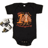 My First Thanksgiving Onesie, Thanksgiving Baby Shirt