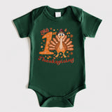 My First Thanksgiving Onesie, Thanksgiving Baby Shirt