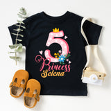 Family Matching Princess Birthday Shirts, Birthday Girl Shirt