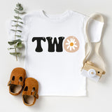 Groovy Daisy Two Birthday Shirt, Family Matching Birthday Shirt