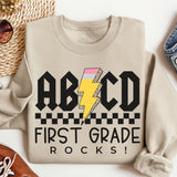 First Grade Rocks Teacher Shirt, Shirt For Teacher