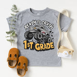 Ready To Crush Pre-K T-Shirt, First Grade Shirt