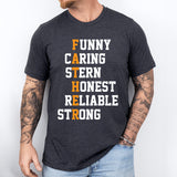 Caring Fun Brave Father Shirt, Father's Day Cute Shirt