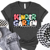 Retro Kindergarten Shirt, Kindergarten Teacher Shirt