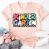 Retro Kindergarten Shirt, Kindergarten Teacher Shirt