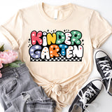 Retro Kindergarten Shirt, Kindergarten Teacher Shirt