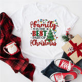 Family is the Best Part of Christmas Sweatshirt, Family Christmas Shirt