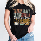 Turkey Gravy Beans And Rolls Let Me See That Casserole Sweatshirt