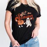 Tis The Season Halloween Sweatshirt, Fall Pumpkin T-Shirt