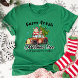 Farm Fresh Christmas Trees Shirt, Pine Spruce Fir Cedar Sweatshirt