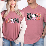 Cow Family Shirt, Farm Family Birthday Tee