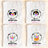 Custom Unicorn Birthday Party Family Shirt