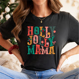 Holly Jolly Mama Sweatshirt, Mom Christmas Sweatshirt, Holly Jolly Mama Shirt