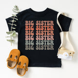 Big Sister Groovy Shirt, Big Sister To Be Shirt