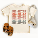 Big Sister Groovy Shirt, Big Sister To Be Shirt