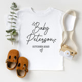 Personalized Name Kids Birthday T-Shirt, Custom Baby Shirt