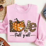 Love Fall Y'All Sweatshirt, Halloween Sweatshirt