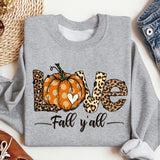 Love Fall Y'All Sweatshirt, Halloween Sweatshirt