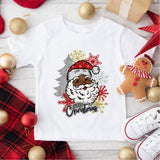 Merry Christmas Black Santa Shirt, Afro American Black Santa Christmas Shirt