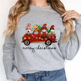 Merry Christmas Gnome Truck Shirt, Christmas Gnomes Shirt, Truck Christmas Shirt