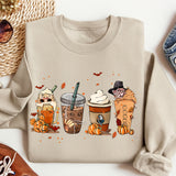 Fall Coffee Shirt, Cute Fall Sweatshirt, Thanksgiving Shirt