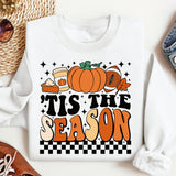 Tis The Season Thanksgiving Shirt, Fall Pumpkin Coffee T-Shirt