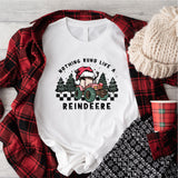 Nothing Runs Like a Reindeer Sweatshirt, Christmas Tractor Reindeer Sweater