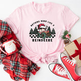 Nothing Runs Like a Reindeer Sweatshirt, Christmas Tractor Reindeer Sweater