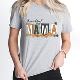 Thankful Mama Shirt, Thankful shirt, Thanksgiving T-Shirt